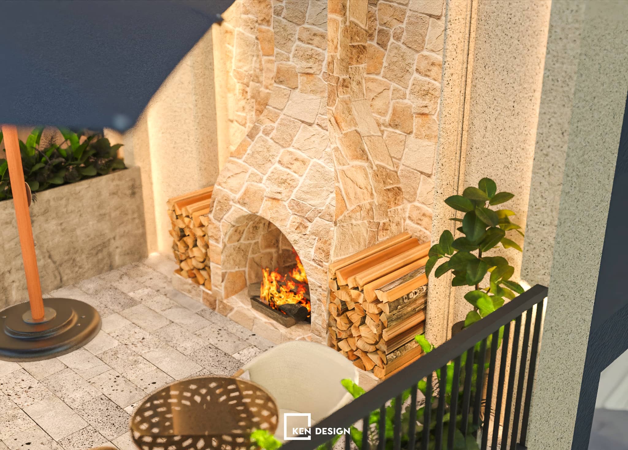 Thiết kế quán Tày Cafe tại Cao Bằng